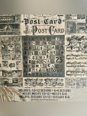 Tim Holtz idea-ology Paper Stash Christmas 2011